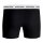 BJÖRN BORG men boxer shorts, 3-pack - Cotton Stretch Boxer, pants, cotton Black/Green XL (X-Large)