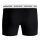 BJÖRN BORG Herren Boxershorts, 5er Pack - Cotton Stretch Boxer , Baumwolle, Logobund Schwarz/Blau M