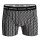 BJÖRN BORG Herren Boxershorts, 5er Pack - Cotton Stretch Boxer , Baumwolle, Logobund Schwarz/Blau M