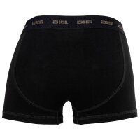 DIESEL Herren Boxershorts, 3er Pack - DAMIEN-UTLT, Cotton Stretch, uni/gemustert Schwarz/Braun/Grün 2XL