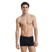 GANT men boxer shorts, 3-pack - Core Trunk 3-pack, cotton stretch, single-coloured Black M (Medium)