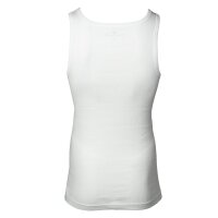 TOM TAILOR Herren Tanktop, 2er Pack - Unterhemd, Garron S, einfarbig Weiß M
