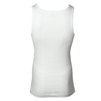 TOM TAILOR mens tank top, pack of 2 - undershirt, Garron S, plain White M (Medium)