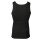 TOM TAILOR Herren Tanktop, 2er Pack - Unterhemd, Garron S, einfarbig Schwarz M