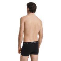 GANT Herren Boxershorts, 5er Pack - Core Trunk 5-Pack, Cotton Stretch, einfarbig Schwarz L