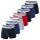 GANT men boxer shorts, 7-pack - Trunk 7-pack, cotton stretch, single-coloured Blue/White/Red M (Medium)
