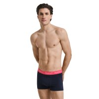 GANT mens boxer shorts, 3-pack - Trunk 3-pack, logo, single-coloured Black/White/Red/Blue 2XL (XX-Large)