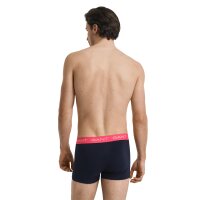 GANT mens boxer shorts, 3-pack - Trunk 3-pack, logo, single-coloured Black/White/Red/Blue 2XL (XX-Large)