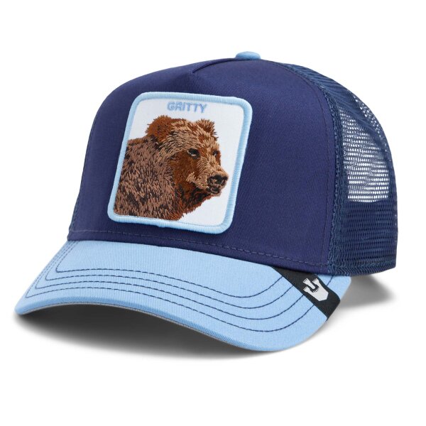 GOORIN BROS. Unisex Trucker Cap - Cap, Front Patch, One Size The Gritty Bear