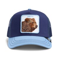 GOORIN BROS. Unisex Trucker Cap - Cap, Front Patch, One Size The Gritty Bear
