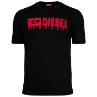 DIESEL Mens T-shirt - T-ADJUST-Q7, short sleeve, round...