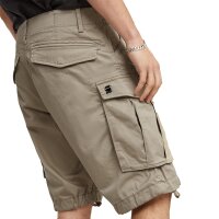 G-STAR mens cargo shorts - Rovic Zip Relaxed 1/2 , short, premium mico stretch, single-coloured Light brown 29W