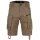 G-STAR mens cargo shorts - Rovic Zip Relaxed 1/2 , short, premium mico stretch, single-coloured Light brown 32W