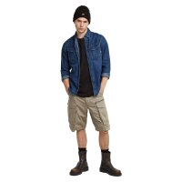 G-STAR Herren Cargoshorts - Rovic Zip Relaxed 1/2 , kurz, Premium Mico Stretch, einfarbig Hellbraun 36W