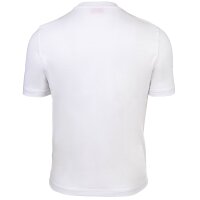 DIESEL Mens T-shirt - T-ADJUST-Q7, short sleeve, round neck, logo, cotton, uni White S (Small)