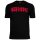 DIESEL Mens T-shirt - T-ADJUST-Q7, short sleeve, round neck, logo, cotton, uni Black M (Medium)