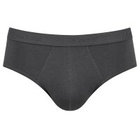 Sloggi Herren Slips, 4er Pack - 24/7 Midi, Unterwäsche, Unterhose, Baumwolle, Logo, einfarbig Schwarz L