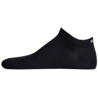 HUGO Herren Sneakersocken, 6er Pack - Uni, Baumwollmischung, Logo Schwarz 43-46