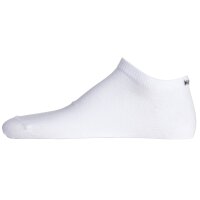 HUGO Herren Sneakersocken, 6er Pack - Uni, Baumwollmischung, Logo Weiß 43-46
