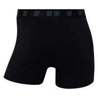 CR7 men boxer shorts, pack of 7 - trunks, cotton stretch, logo waistband Black/Green/Blue/Red S (Small)