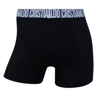 CR7 men boxer shorts, pack of 7 - trunks, cotton stretch, logo waistband Black/Green/Blue/Red S (Small)