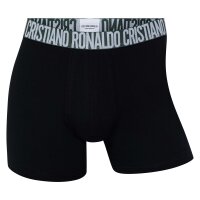 CR7 men boxer shorts, pack of 7 - trunks, cotton stretch, logo waistband Black/Green/Blue/Red S (Small)