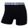 CR7 Herren Boxershorts, 7er Pack - Trunks, Cotton Stretch, Logobund Schwarz/Grün/Blau/Rot S