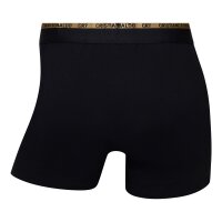 CR7 Herren Boxershorts, 10er Pack - Trunks, Cotton Stretch, Logobund Schwarz S