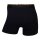 CR7 Herren Boxershorts, 10er Pack - Trunks, Cotton Stretch, Logobund Schwarz S