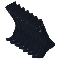 CR7 Men Socks, pack of 7 - short socks, cotton mix, plain colours Black 40-46 (UK 6,5-11,5)