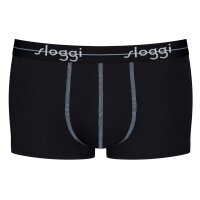 Sloggi Herren Hipster 4er Pack - Start Hipster C4P box, Boxershort, Baumwolle Schwarz M