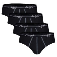 Sloggi mens briefs 4-pack - Start midi C4P box, cotton Black M (Medium)