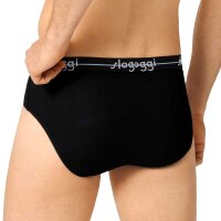 Sloggi Herren Slips 4er Pack - Start midi C4P box, Baumwolle Schwarz L