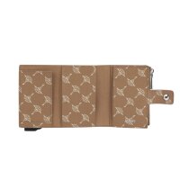JOOP! Ladies Wallet - Cortina 1.0 E-Cage sv8, cornflower all-over, synthetic,10.5x7x3cm (HxWxD) Light brown