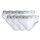CR7 Mens Briefs, 6-pack - Briefs, Logo Waistband, Stretch Cotton White M (Medium)