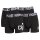 CR7 Boys Boxer Shorts, 4-Pack - Trunks, Cotton Stretch, Logo Waistband Black 104/110