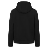 JOOP! Herren Sweatjacke mit Kapuze - Stratos, Reißverschluss, einfarbig Schwarz M