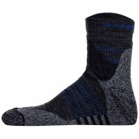 Salomon Unisex Quarter Socks, 4-pack - X ULTRA ACCESS QUARTER, Hiking Socks, Merino Wool, breathable Black/Grey 42-44 (UK 8,5-10)