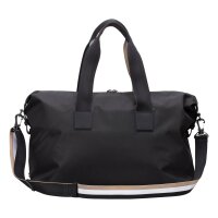 BOSS Mens Weekender - Catch 3.0 Holdall, Travel bag, 26x48x26cm (HxWxD) Black