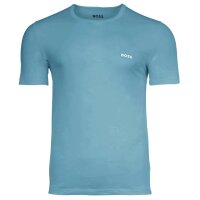 BOSS mens T-shirt, 3-pack - Classic, round neck, short sleeves, cotton Blue/Grey (981) S (Small)