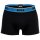 BOSS mens boxer shorts, 3-pack - Power Trunks, logo, cotton blend, single-coloured Black/Turquoise/Olive M (Medium)