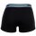BOSS mens boxer shorts, 3-pack - Power Trunks, logo, cotton blend, single-coloured Black/Turquoise/Olive M (Medium)