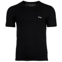 BOSS Herren T-Shirt, 3er Pack - Classic, Rundhals, Kurzarm, Baumwolle Schwarz/Grau/Oliv S