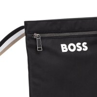 BOSS mens shoulder bag - Catch 3.0 Envelope Large, Crossbody Bag, 25x24x5cm (HxWxD) Black
