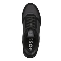 BOSS mens trainers - Parkour-L Runn sdnyt, trainers, material mix, logo Black (Black 005) EUR 43 (UK 9)