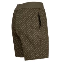 BOSS Herren Schlafanzug, kurz - Relax Short Set, 2-teilig, Shorty, Baumwolle Grün M
