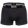 BOSS mens boxer shorts, 3-pack - Trunk 3P Power Design, cotton stretch, plain/patterned Black/Grey M (Medium)