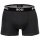 BOSS mens boxer shorts, 3-pack - Trunk 3P Power Design, cotton stretch, plain/patterned Black/Grey M (Medium)