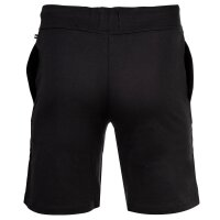 BOSS Herren Sweatshorts - Authentic Shorts, kurze Hose, Loungewear, Baumwolle, Logo Schwarz L