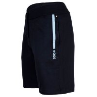 BOSS Herren Sweatshorts - Authentic Shorts, kurze Hose, Loungewear, Baumwolle, Logo Blau M
